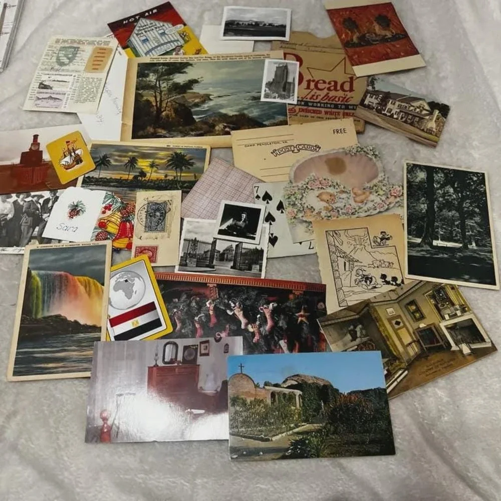 100+ piece Ephemera Lot 4 Collage Crafting Junk Journals Scrapbooking